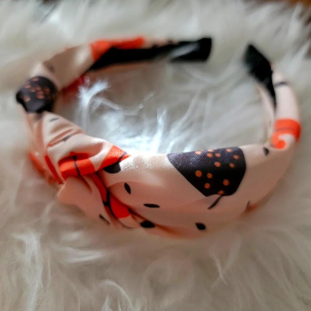 Autumn Leaf Print Headband
